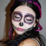 HVSTY stylist makeup sugar skull