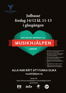 julbasar musikhjälpen 2018