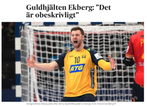 Niclas Ekberg SVD EM-guld 2022