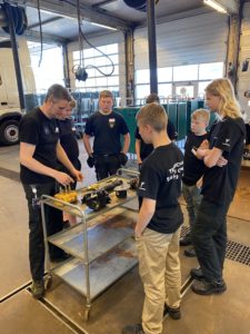 Technician Summer camp 2022 Fordons- och transportprogrammet Ystad Gymnasium