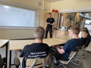 Technician Summer camp 2022 Fordons- och transportprogrammet Ystad Gymnasium