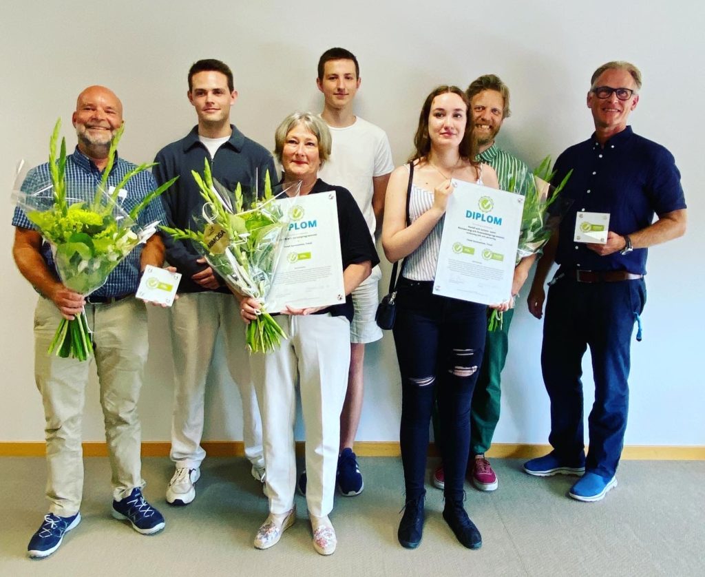 Certifiering av Visita 2022 Ystad Gymnasium