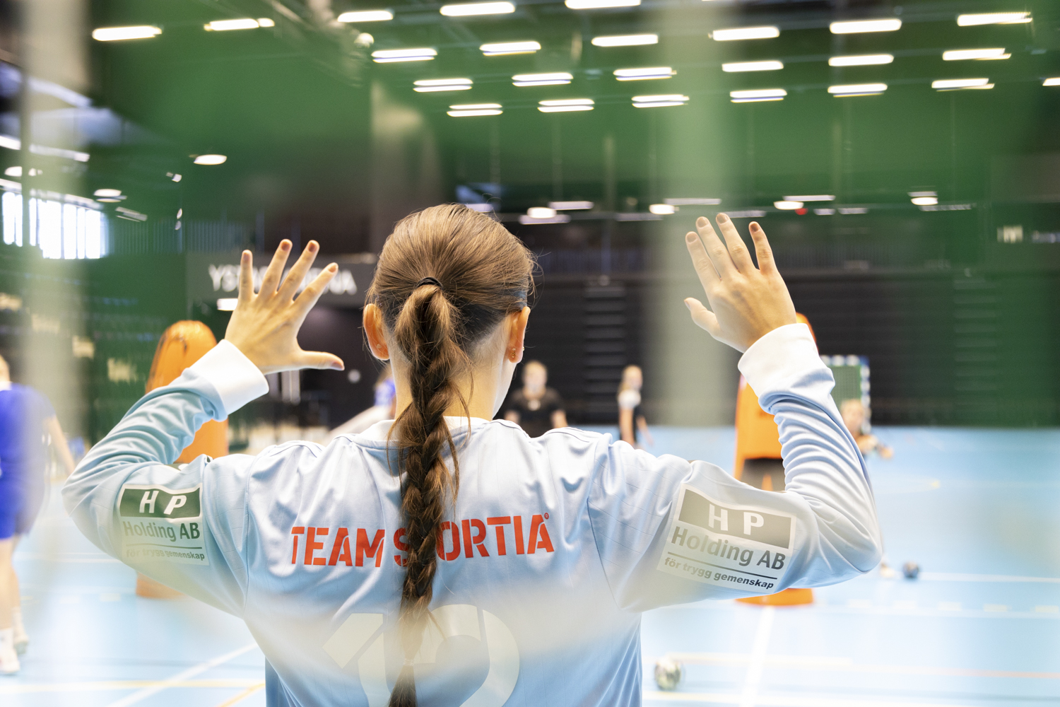 NIU handboll tjejer Ystad Gymnasium