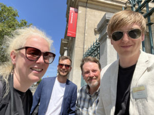 Estetiska programmet på Ystad Gymnasium, forskning om dator som instrument i Lyon, Frankrike