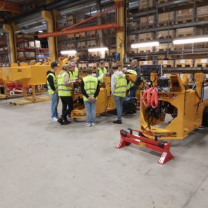 Fordons- och transportporgrammet Ystad Gymnasium studiebesök Ljungby Maskin