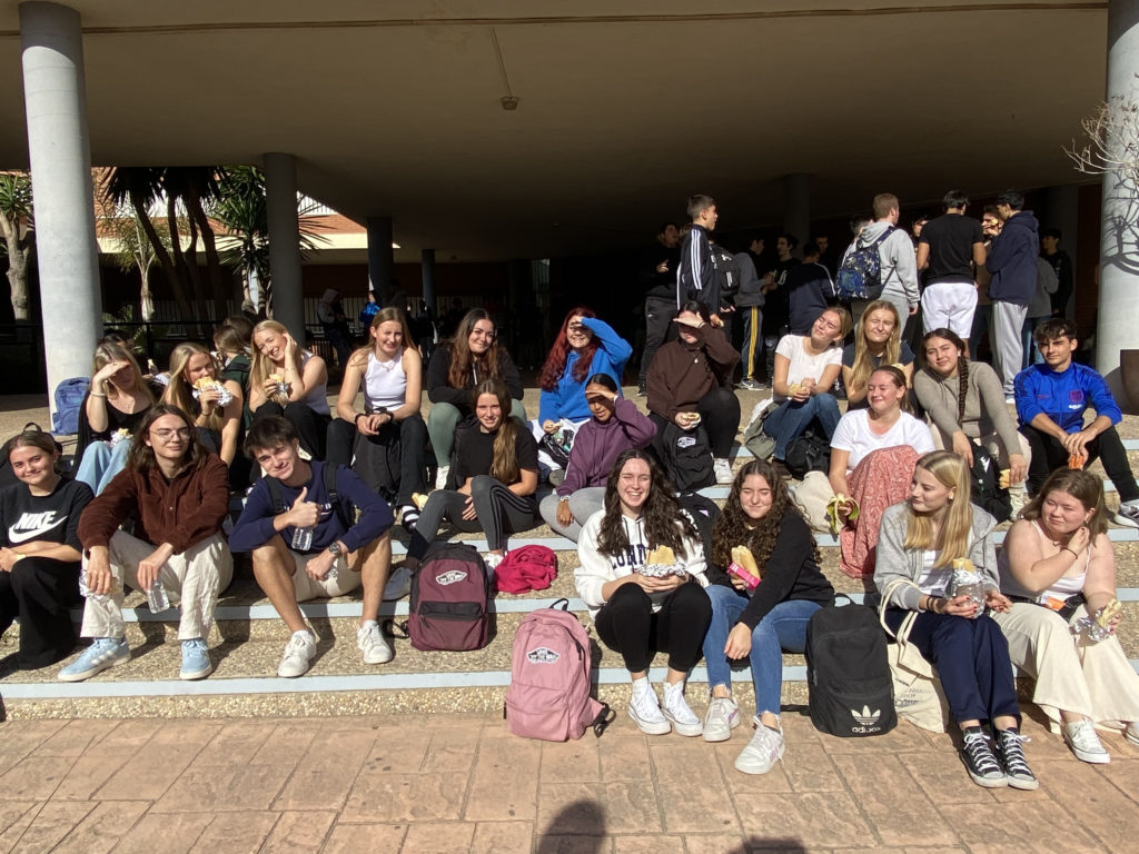 Ystad Gymnasium på språkresa till Málaga, Spanien.