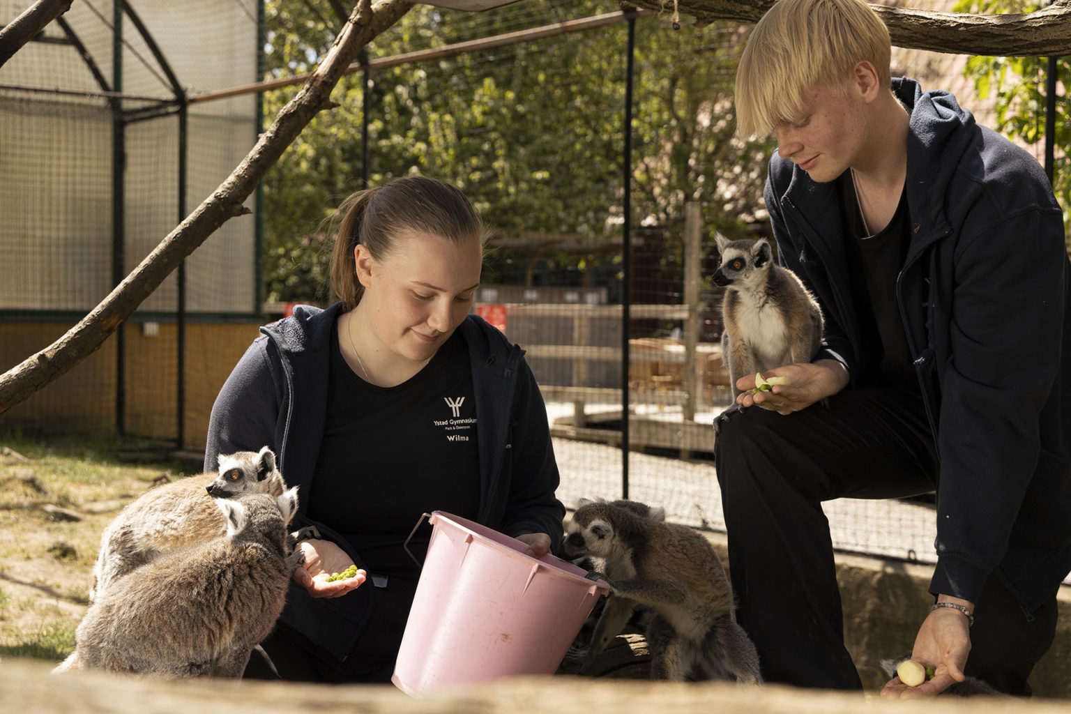 Wilma och Liam är naturbrukare men inte lantbrukare