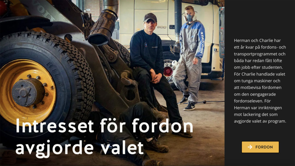 inropare artikel intresset för fordon avgjorde valet