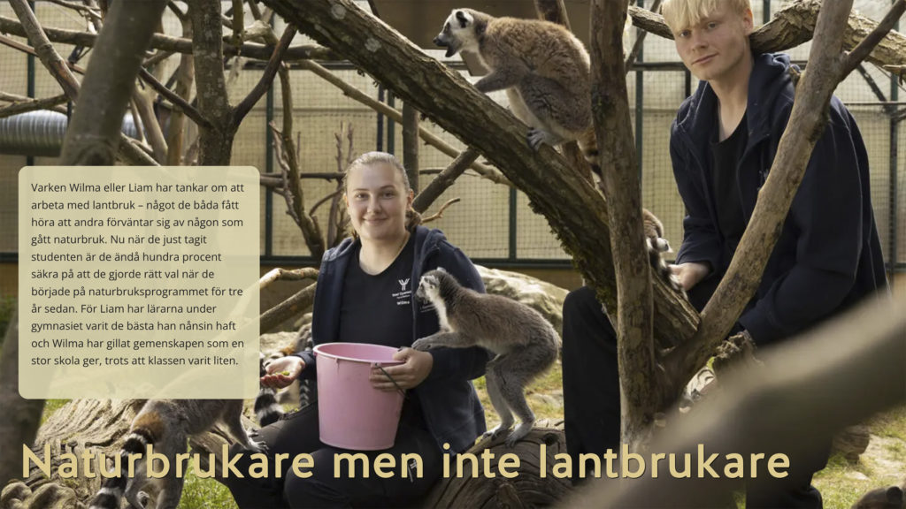 Naturbrukare men inte lantbrukare