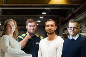 Fjärde teknikåret firar 10 år! Gruppbild T4 kopiera Ystad Gymnasium