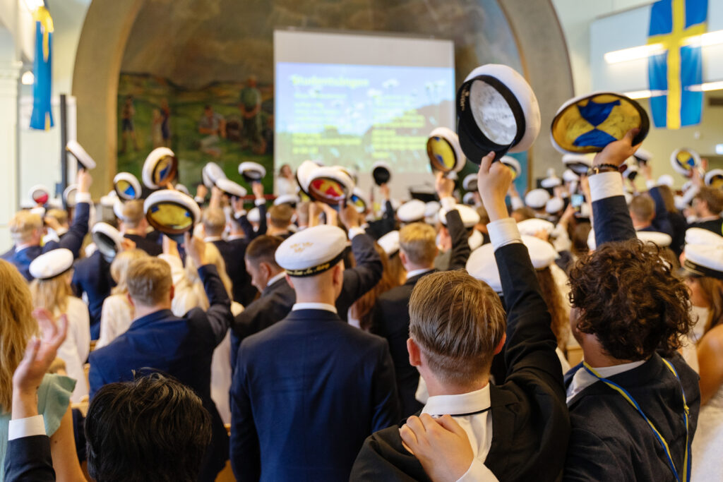 Student vid Ystad Gymnasium