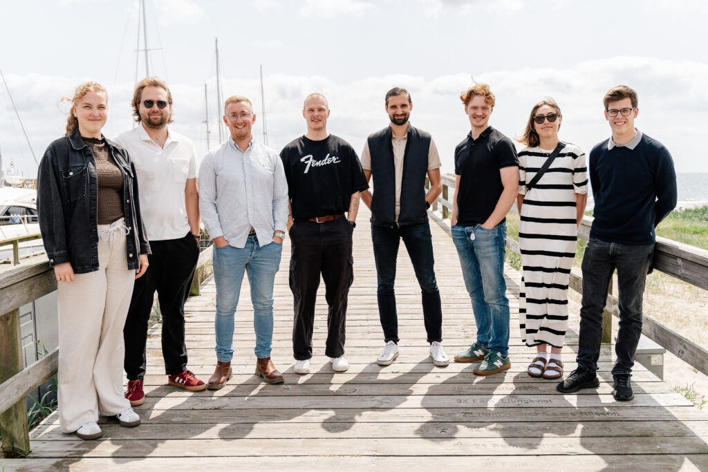 Ellinor, Ludvig, Anton, Svante, Viktor, Axel, Frida och Anton har alla gått fjärde teknikåret på Ystad Gymnasium