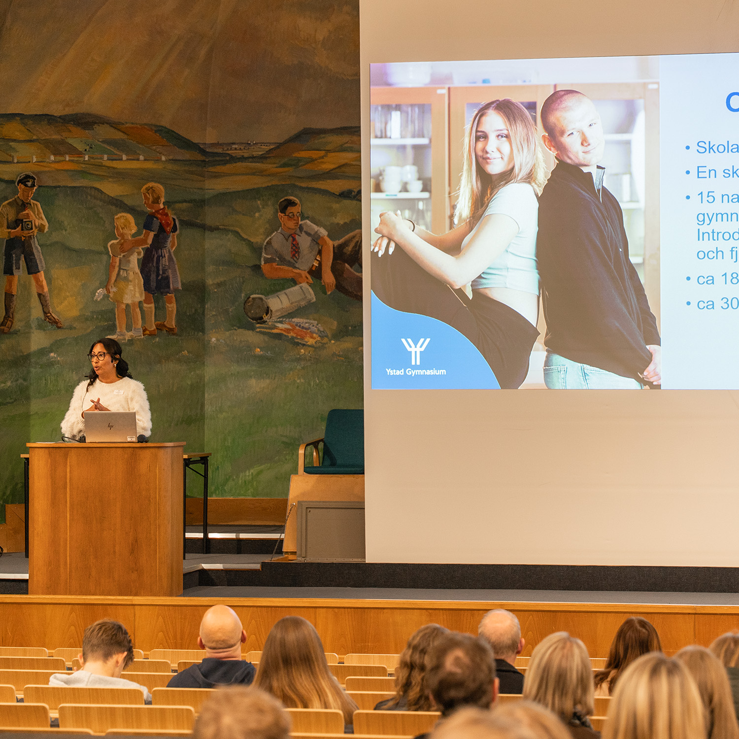 Rektorer aulan Öppet hus