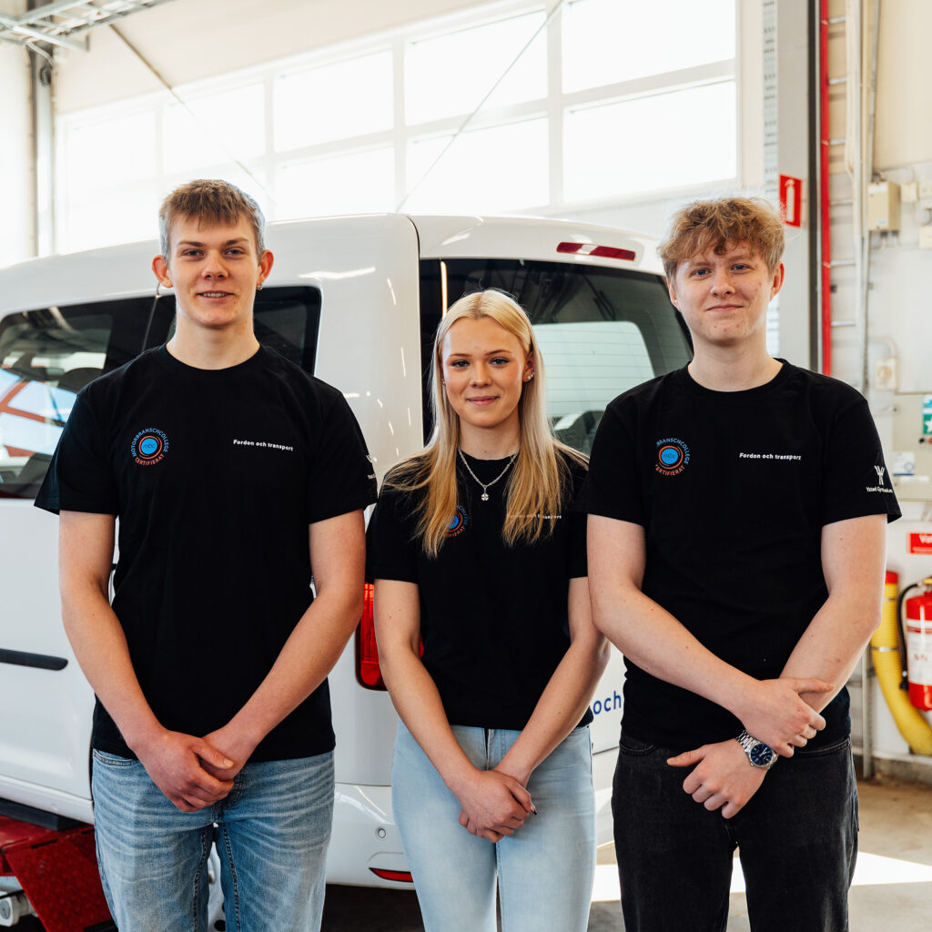 Alvin, Jonna och Charlie deltog i Bilmånsson School Challenge 2026