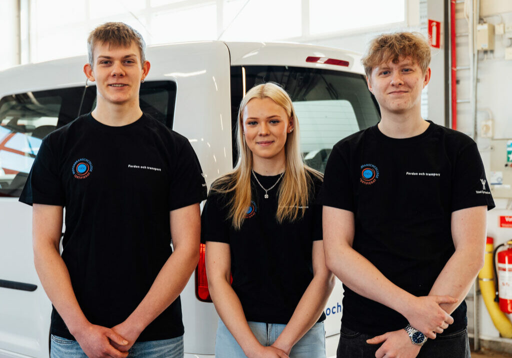 Alvin, Jonna och Charlie deltog i Bilmånsson School Challenge 2026