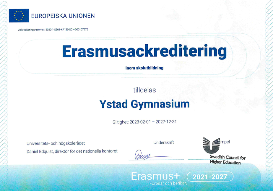 Erasmusackreditering Erasmus+ Erasmusackreditering Erasmus+