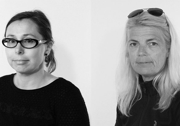 Johanna Limme och Petra Landgren samläsning gymnasiekonferens