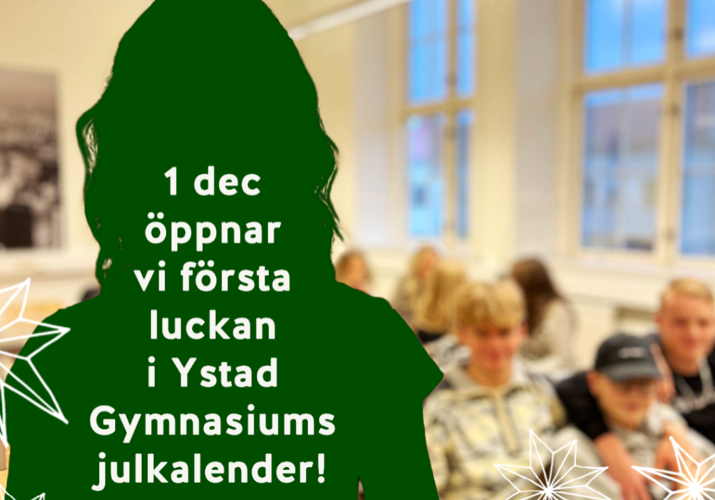Julkalender 2022 Ystad Gymnasium