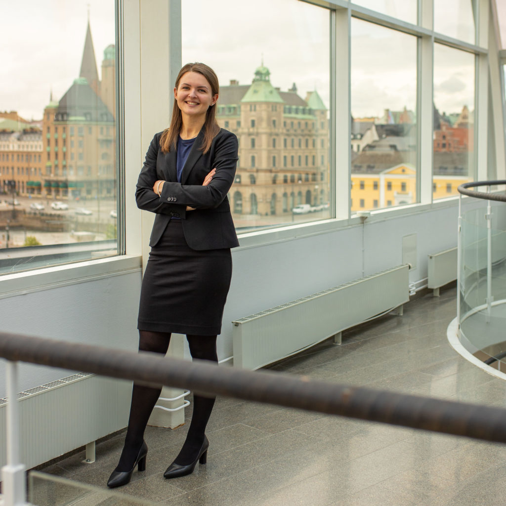 Laurita blev jurist genom Ekonomiprogrammet på Ystad Gymnasium