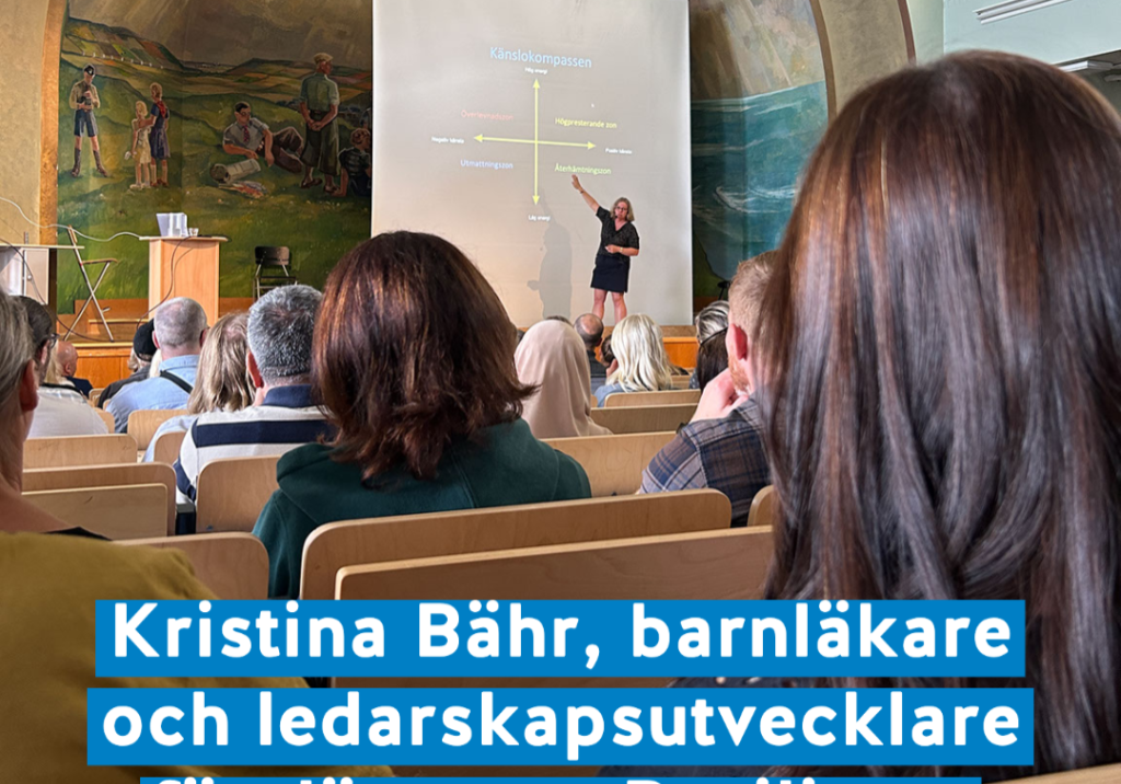 Nyhet-1Kristina Bähr barnläkare, ledarskapsutvecklare och författare Kristina Bähr barnläkare, ledarskapsutvecklare och författare
