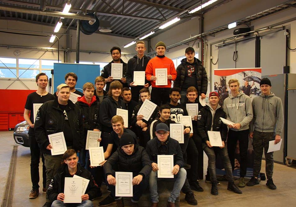 Qelever FT 2019 Stipendieutdelning på Fordons- och transportprogrammet 2019.