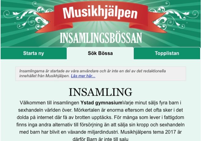 musikhjälpen musikhjälpen