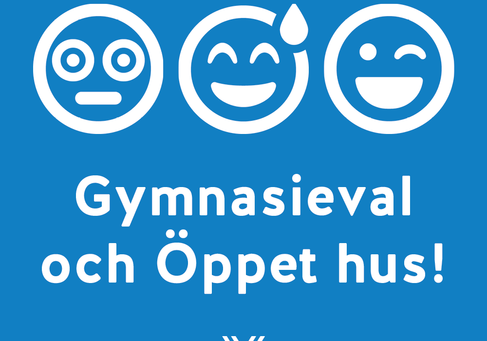 Syvpodden specialavsnitt gymnasieval och Öppet hus