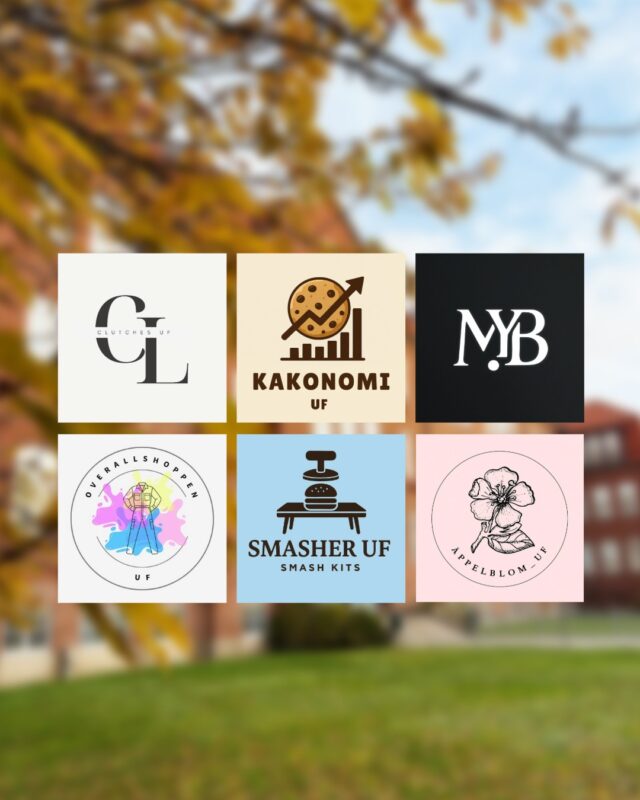 Spana in några av alla våra UF-företag! 💸🤝

👝 Clutches UF drivs av Meja Dahlkvist, Vera Hansson, Tilda Bossner och Julia Bergström. Erbjuder handgjorda clutches i unik design. @clutchesuf 

🍪 Kakonomi UF drivs av Emy Bange och Jenny Dalbom. Säljer hembakta kakor i många olika spännande och smarriga smaker. @kakonomi_uf 

💎 Meyerborg UF drivs av Lowe Lindborg och Max Meyer. Säljer armband där 50% av vinsten går till Barncancerfonden. @meyerborg 

🥼Overallshoppen UF drivs av Frida Svensson, Nelly Nilsson och Ellen Petrisi. Erbjuder studentoveraller till din klass. @overallshoppen.uf 

🍔 Smasher UF drivs av Isaac Hermansson, Thim Thuresson, Alexander Karczewicz och Albert Eriksson. Säljer smashkit ochhamburgarsmashers i rostfritt och återvunnet stål. @smasher_uf 

🍎 Äppelblom UF drivs av Molly Myrebris, Alma Persson och Ella Hägglund. Säljer sin egen äppelmust. @appelblom_uf
